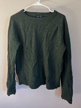 J. Crew Forest Green Crewneck Sweater